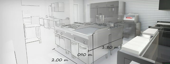 School Kitchen Design 